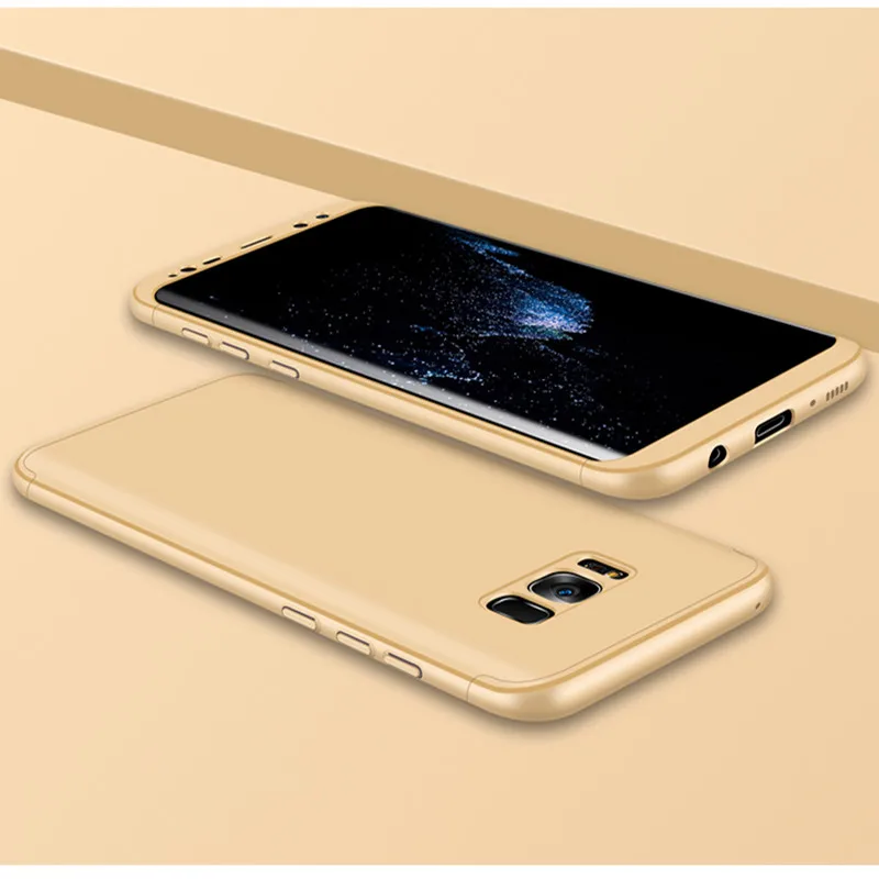 Роскошный чехол двойной Dip Dual Armor 360 полный защитный для Samsung Galaxy S8 Plus телефона S 8