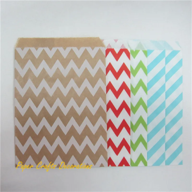 

50pcs/lot 5*7 inch Light Pink Diagonal Striped Handy Party Paper Bags Wedding Candy Buffet Birthday Favors