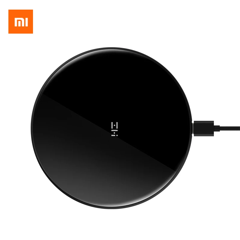 Беспроводное зарядное устройство Xiaomi ZMI Qi сертифицированное быстрое зарядное устройство для смартфонов Xiaomi iPhone samsung Nokia lenovo