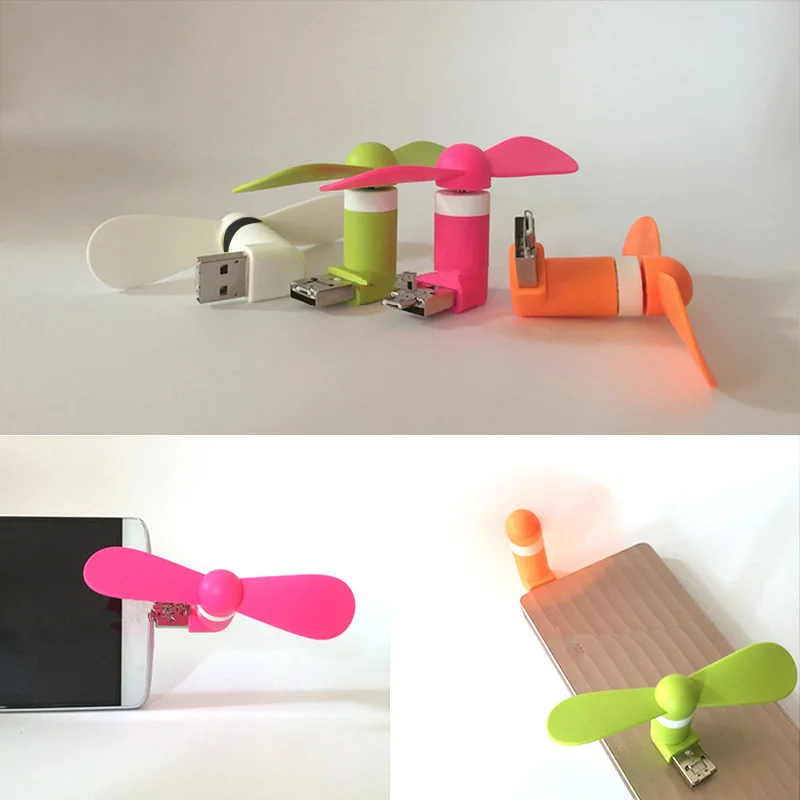 Мини-вентилятор USB Micro портативный usb-вентилятор охлаждения гаджет для