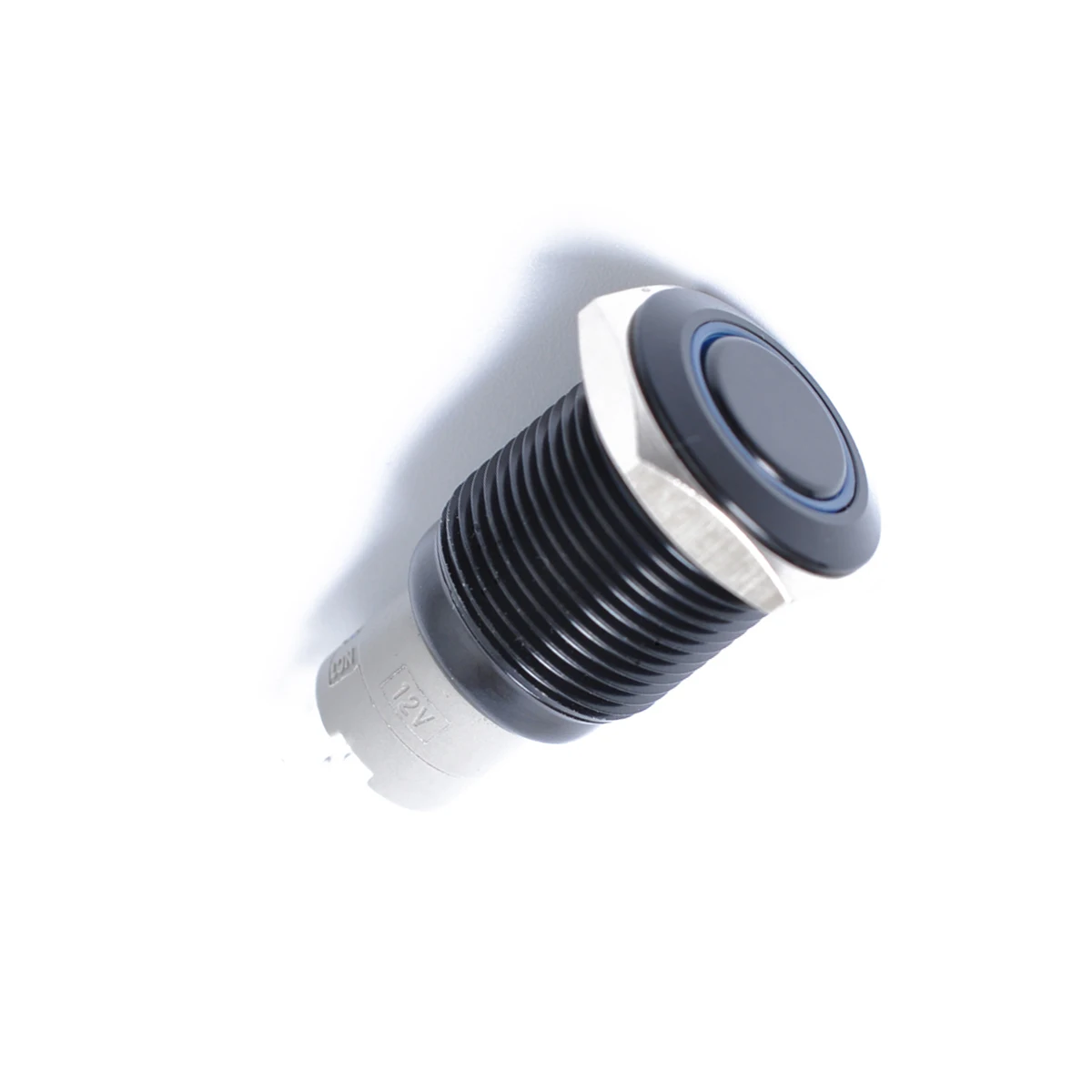 Синий светильник алюминиевый автомобильный переключатель 12 В 5 контактов 16 мм