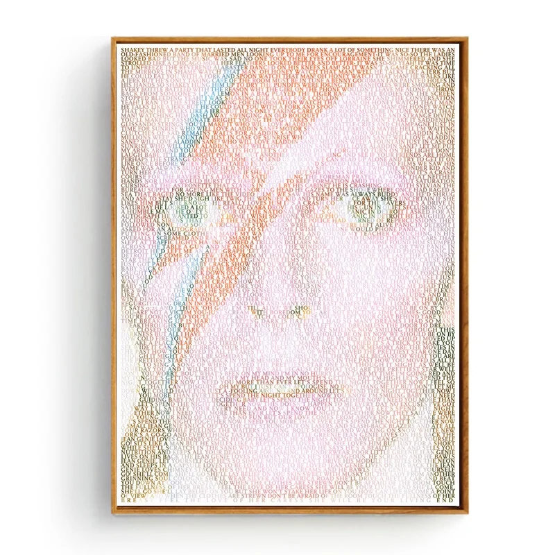 Diamond painting David Bowie diamond embroidery icons mosaic sale christmas decorations for home | Дом и сад