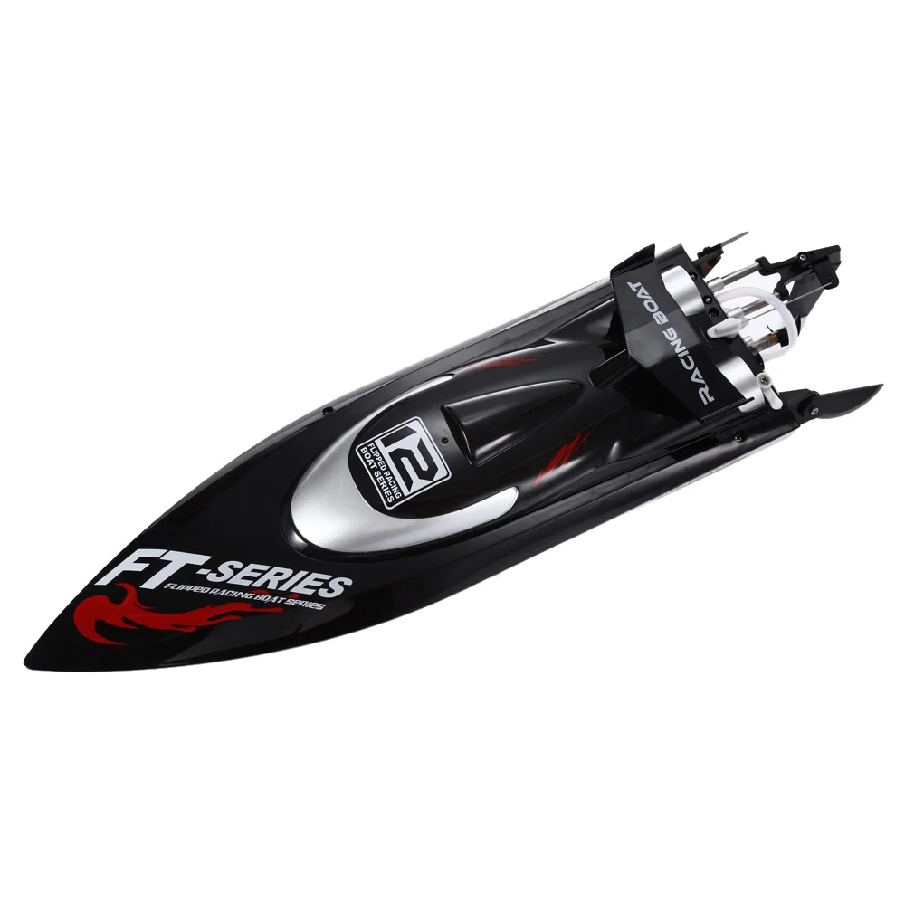 High Speed RC Boats Brushless Water Cooling System Anti-Collision Fine Adjustment Gear 2.4G 4CH Remote Control Racing Toy | Игрушки и