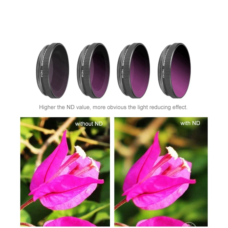 for DJI OSMO ACTION Camera Lens Filter Sets CPL MCUV ND4/8/16/32-PL Diving Red Action Accessories | Электроника