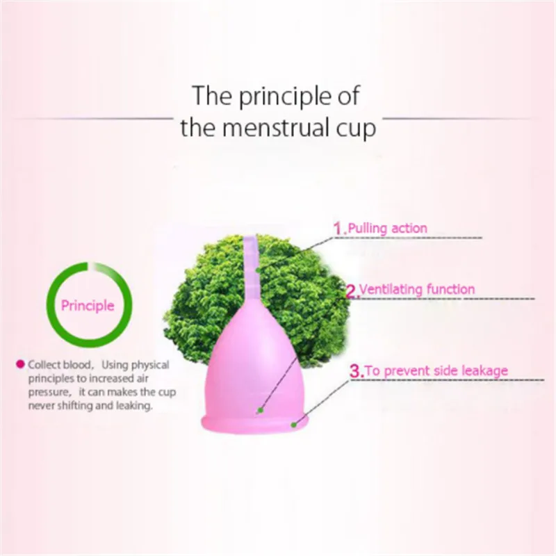 Hot Sale Menstrual cup for Women Feminine hygiene Medical 100% silicone Cup reusable lady copa menstrual than pads | Красота и