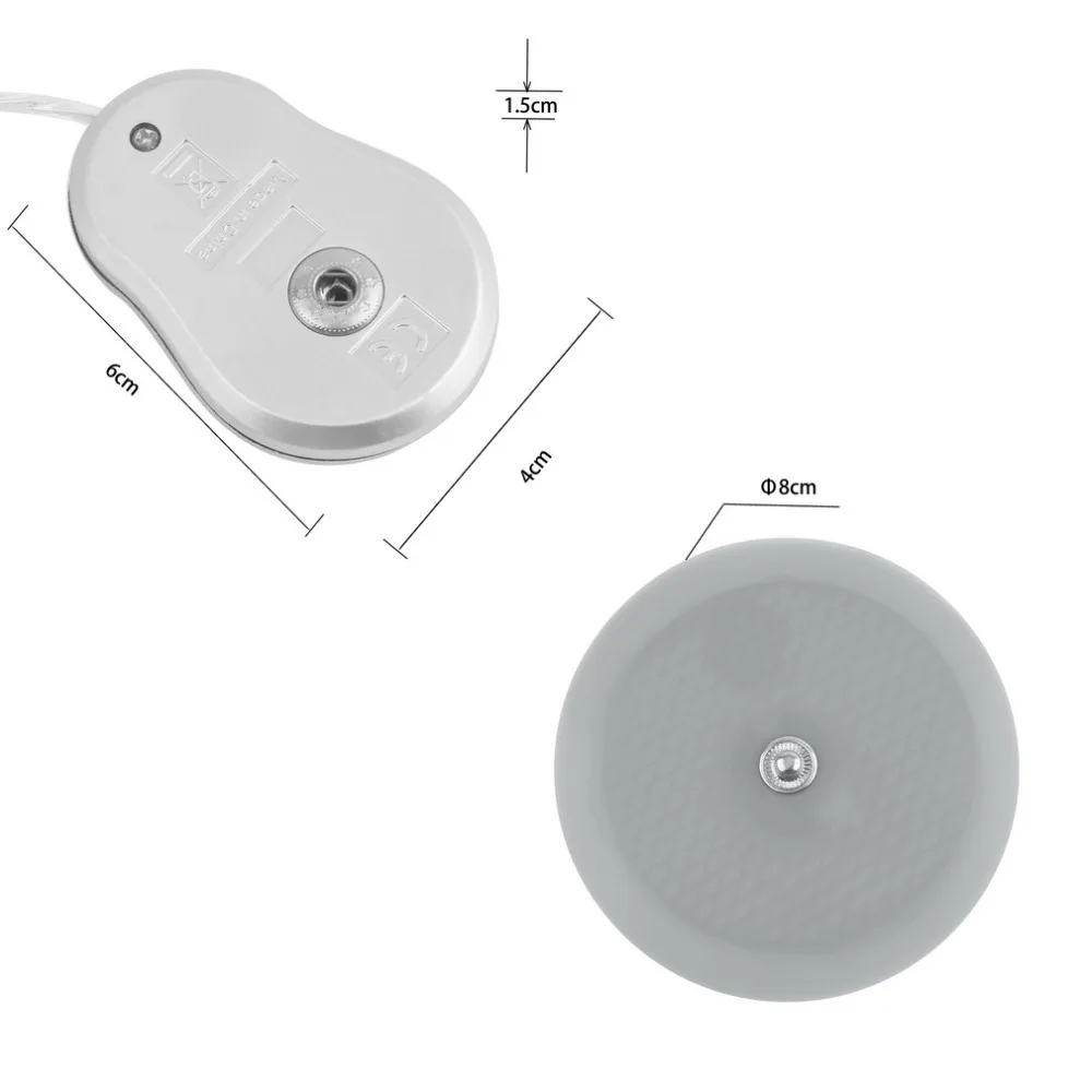 1 шт. электронный тонизатор мускулов фитнес система массажер для тела Форма