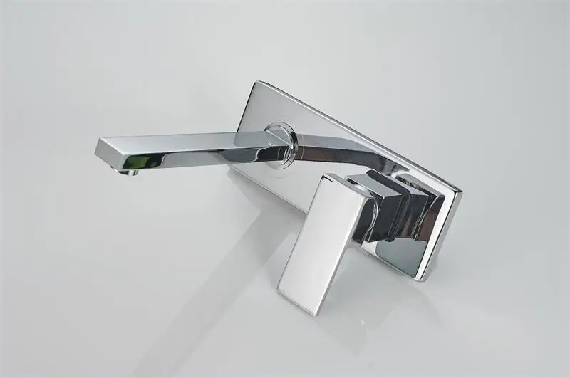 High Quality Square Modern Style Bathroom Wall Mounted Concealed Faucet Cold and Hot Water Mixer Tap MK1903A | Обустройство дома