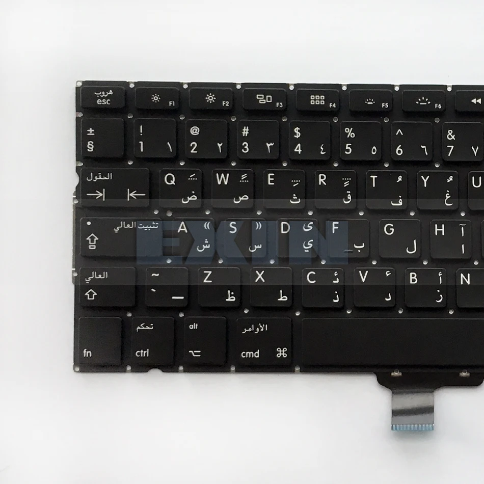 5 шт. Новинка для MacBook Pro 13 3 &quotA1278 арабский клавиатура + 100 винты клавиатуры 2008-2012