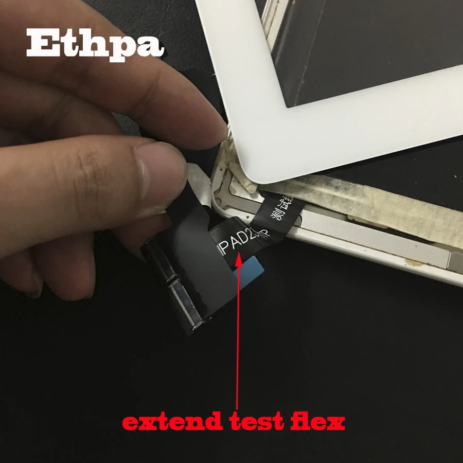Оригинальная передняя Сенсорная панель Ethpa для Ipad 2 A1395 A1396 A1397 дигитайзер экрана с