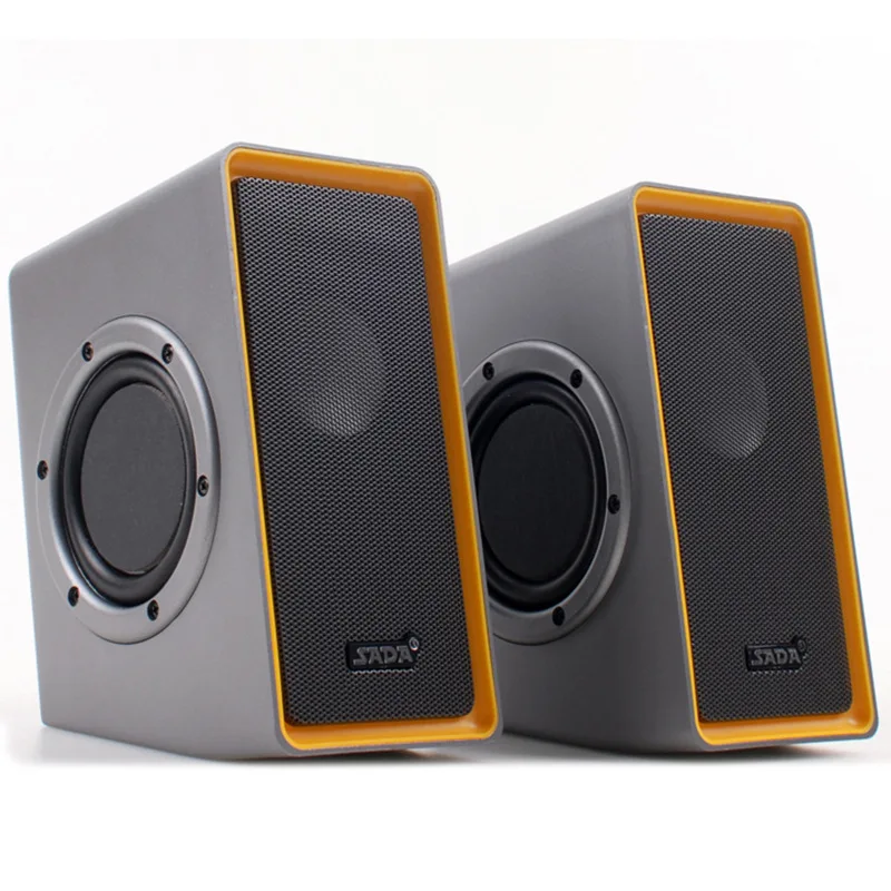 SADA V 151 мини сабвуфер сильный стерео бас 5 Вт USB динамик объемный HIFI ПК s для