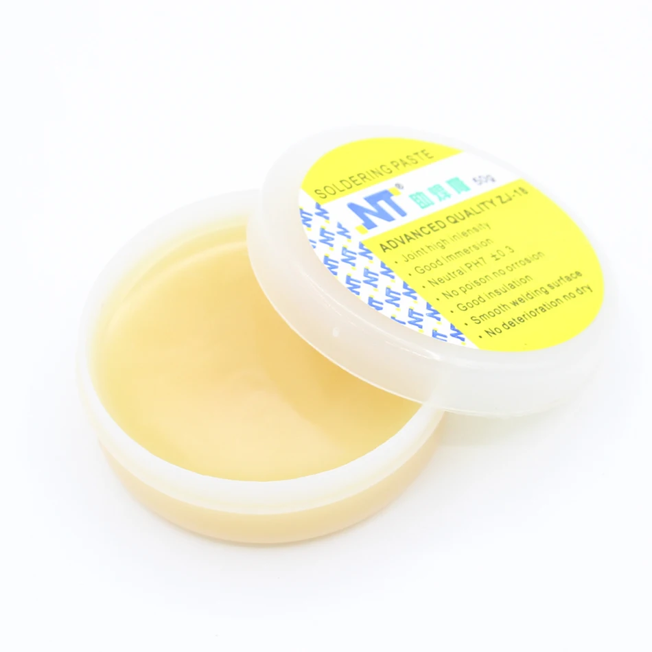 Colofonia avanzada ambiental para soldar, Gel de soldadura de pasta fundente, 150g y 50g, nuevo