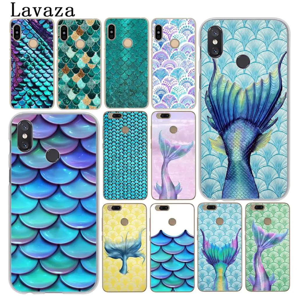 Чехол для телефона Lavaza Mermaid Fish Scale Xiaomi MI 9 9T A3 Pro CC9 CC9E 8 SE A2 Lite A1 pocophone f1 6 6X 5S 5X MAX