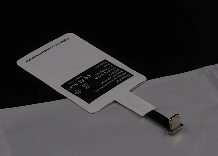 QI Беспроводной зарядки Стикеры приемник с NFC микросхема для Apple IPhone 5 5S 5SE 6 6S
