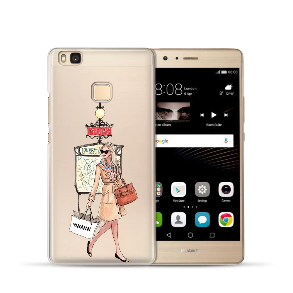 Weldone New Arrival Fashion Girl Case Cover For Huawei P20 Lite Pro P10 Plus P8 P9 2017 honor 9 6A 6X Phone Etui | Мобильные