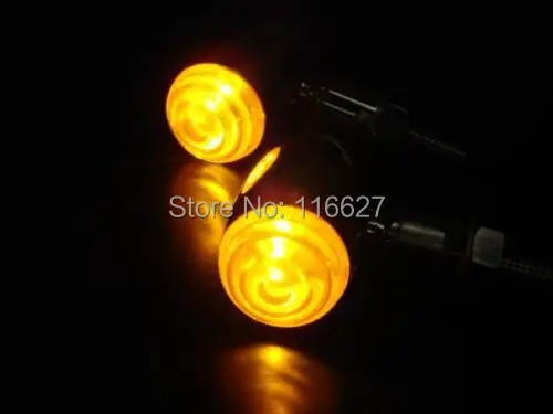 Поворотники с желтым светом для Harley XL Honda Kawasaki Suzuki Yamaha Cruiser Cafe Racer Bobber Big DOG|signal