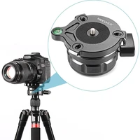 neewer tripod leveling base with offset bubble level for canonnikonand other dslr cameras