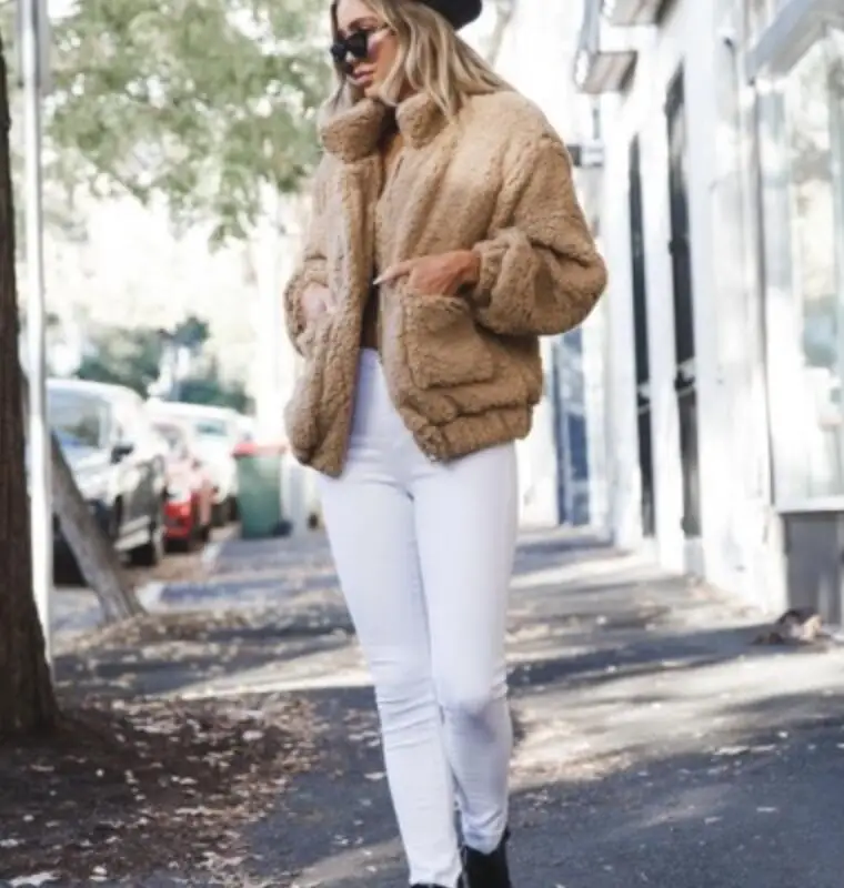 

S-xl large size 2018 hot sale fleece jacket coat jacket fashion loose wild warm women's jacket