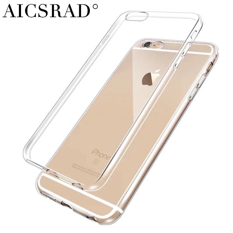 HOT SALE Ultra thin Clear Transparent TPU Silicone Case For iPhone XS MAX XR 6 7 6S Plus 8 4S 4 5S SE 5C Protect Rubber |