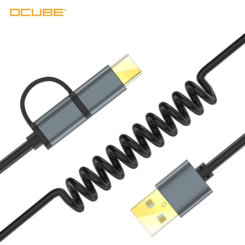 

Qc3.0 Usb Type C Cable For Samsung Galaxy S10 S9 Note 9 3a Micro Usb Cable 2 In 1 Fast Charge Usb C Cabel For Xiaomi Mi 9 8 Mi9