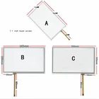 7,1 дюймовый сенсорный экран для AT070TN83 V.1 AT070TN82 AT070TN84 сенсорный дигитайзер панель Стекло 164*103 165*104