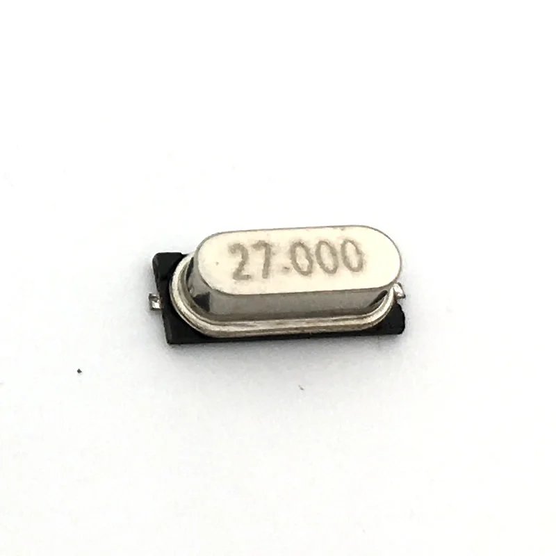 20pcs smd hc 49s 27 000 mhz 27MHz 20ppm 20pF Кварцевый резонатор crystal|Резонаторы| |