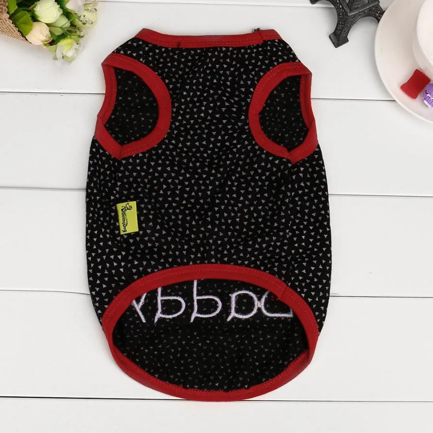 2018 новые акции собака жилетка футболки штаны одежда с надписью I Love My Daddy/Mommy жилет