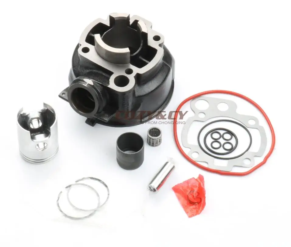 Cylinder Kit 50cc цилиндр комплект для minarelli AM3 AM4 AM5 AM6 40,3 мм 12 мм 2T - Цвет: Cylinder Kit