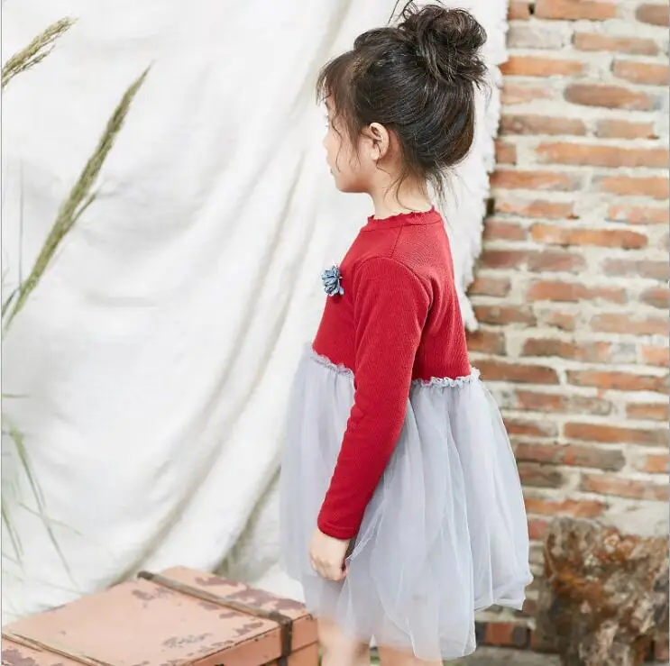 Утолщение Обувь для девочек платье одежда 2018 зимние Вязание Пряжа Детское плюс