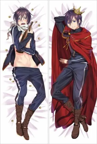 Noragami Aragoto Yato Dakimakura обнимающая детская подушка чехол 59&quot|Наволочка| |