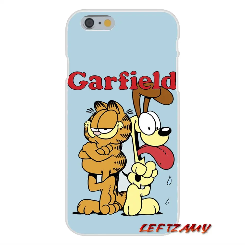 cartoon Garfield Slim Silicone phone Case For Samsung Galaxy S3 S4 S5 MINI S6 S7 edge S8 S9 Plus Note 2 3 4 5 8 | Мобильные телефоны