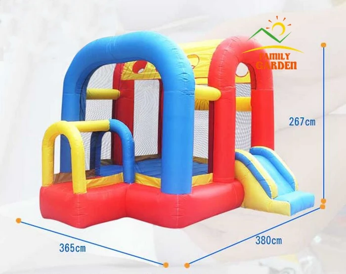 Надувной туннельный домик батут для двора замок Джампер Moonwalk с воздуходувкой |