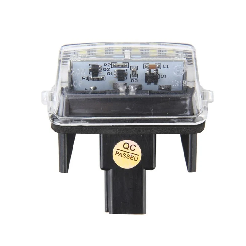 Edislight 2 шт. безошибочный номерной знак свет в сборе для Toyota Camry Yaris Corolla Prius C Verso 18SMD