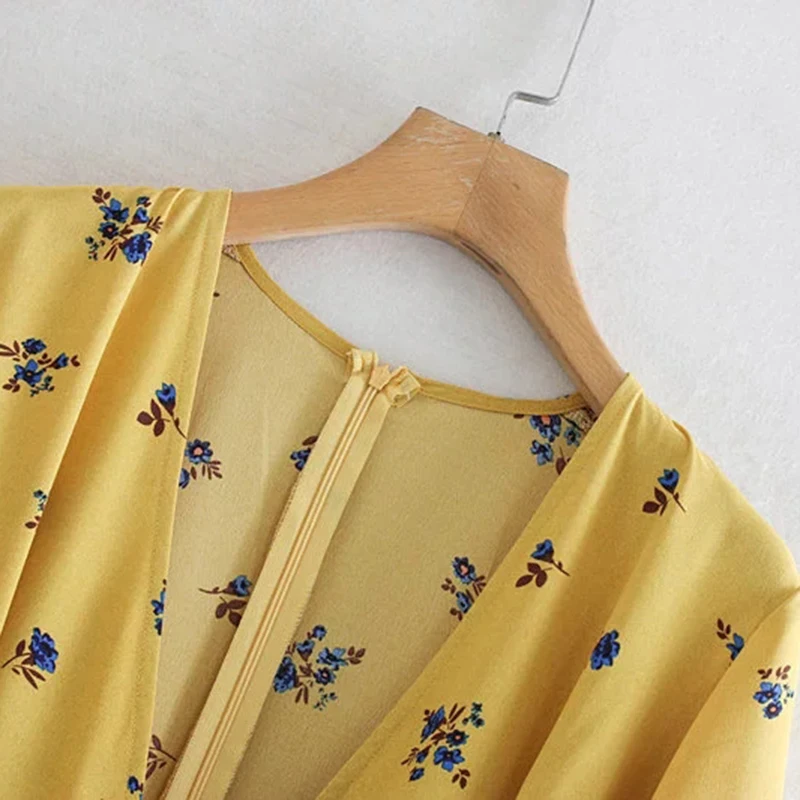 vintage women elegant summer midi dress 2019 fashion ladies front button belt dresses party girls bohemian chic cothes | Женская одежда