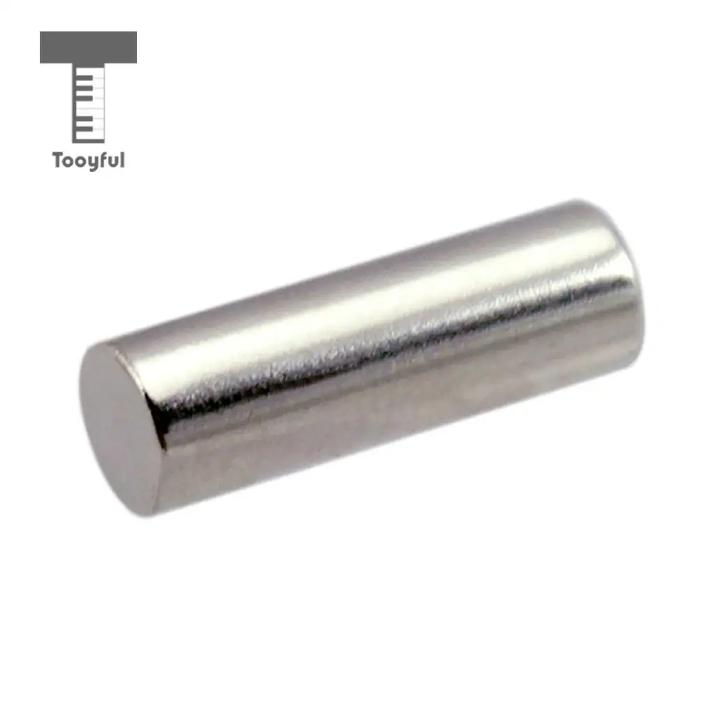 Tooyful Chrome Instrument Accessory 12x Electric Guitar Bass Pickup Magnet Rod Slug | Спорт и развлечения