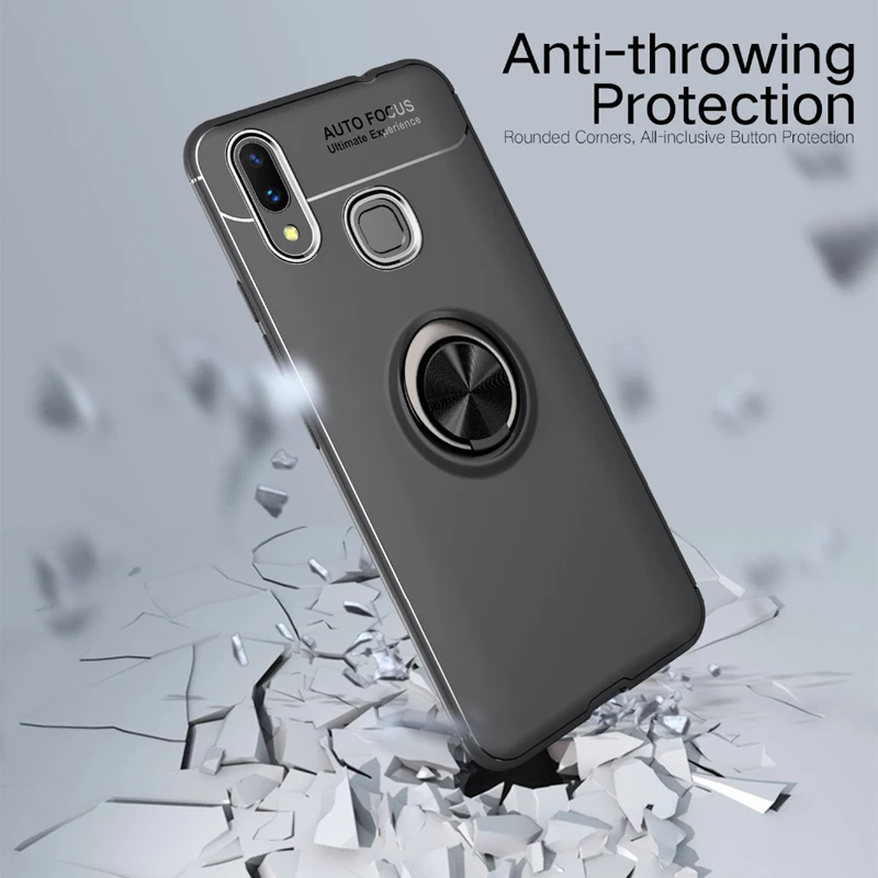 For Huawei Nova 3 Case Magnetic Bracket Finger Ring Car Holder TPU Protective Cover 3i Funda Coque |