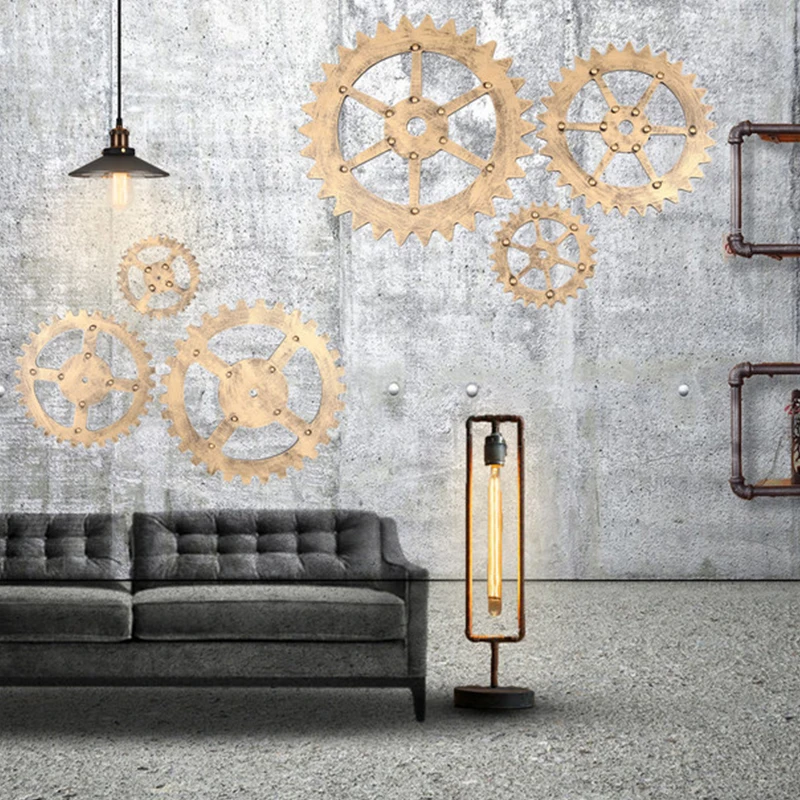 Индивидуальный Ретро индустриальный стиль промышленное украшение домашний бар