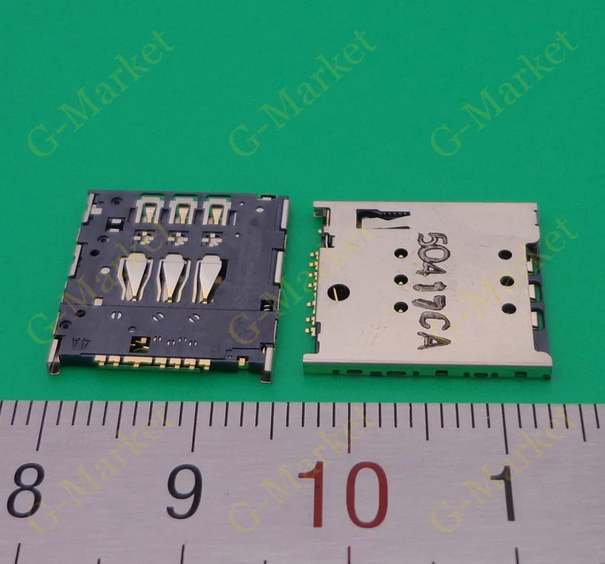 2-100 шт./лот устройство для чтения sim-карт держатель лотка разъем sd-карты модуль