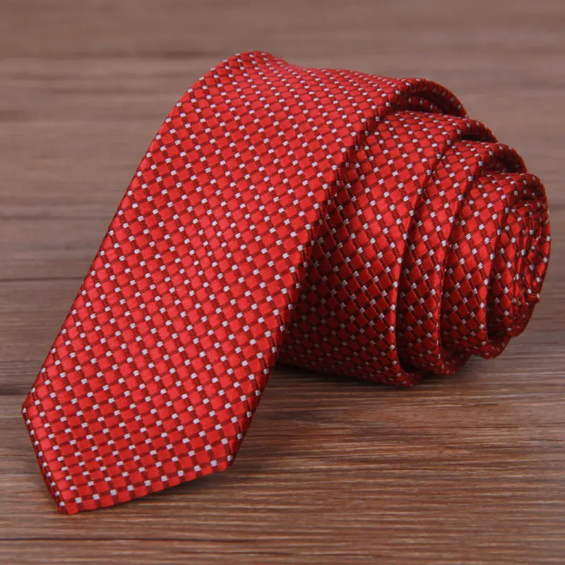 XIANJIAONV Men's Uniform Neck Ties 5cm Skinny Stripe Dot Leisure Fashion Narrow Necktie Korean Brand Designer | Аксессуары для