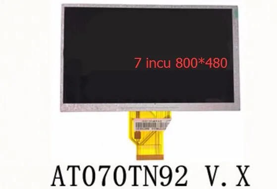 

7 inch TFT LCD inch AT070TN90 v. 1 / AT070TN92 V.X 7dd1+1 FPC 800 * 480 tablets car DVD liquid crystal Screen 165*100*3 mm thick