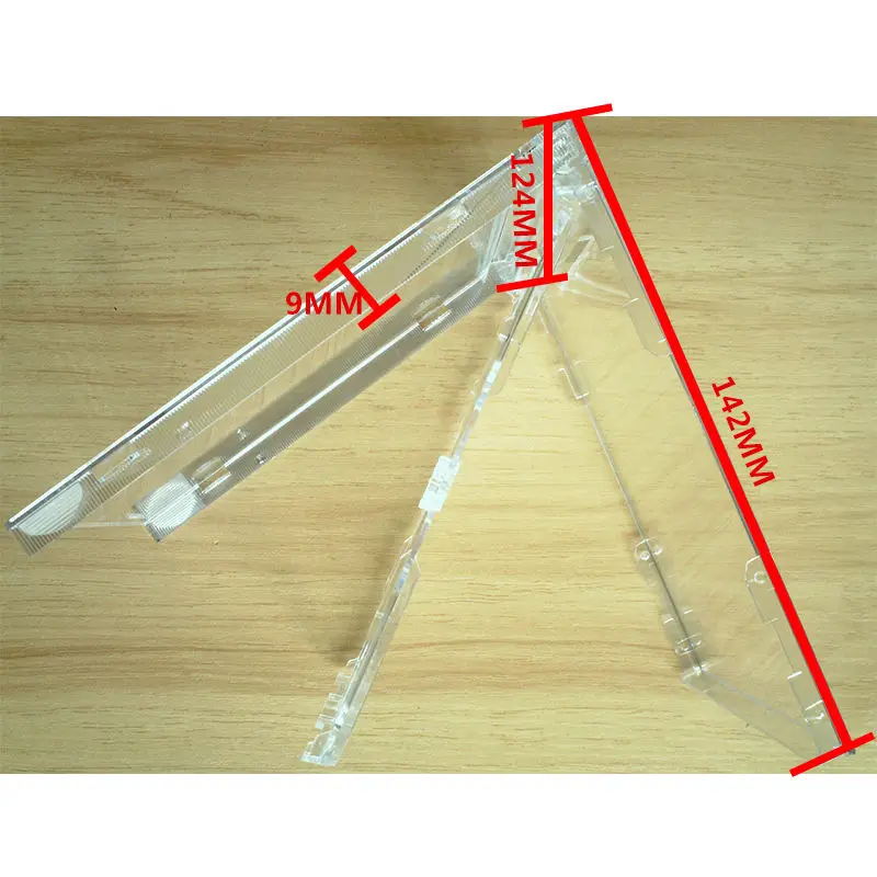 1 шт. новый стандартный прозрачный чехол с 2 дисками для дисков и CD|holds| |