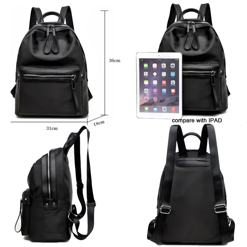 Сделать дауэр Повседневное нейлон Рюкзаки Для женщин высокое качество