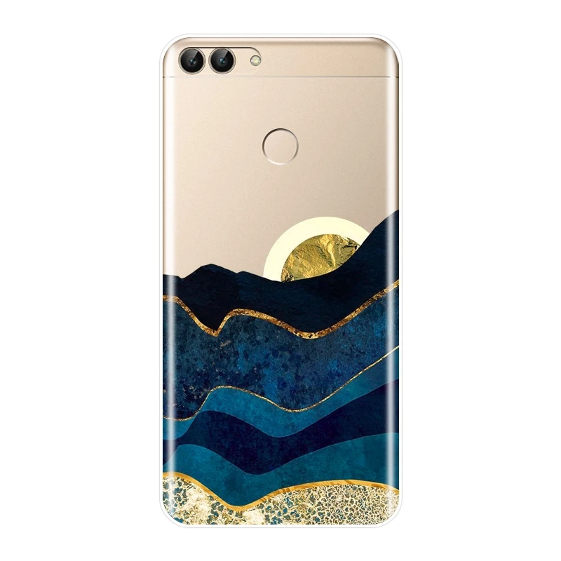 No.3 Горный чехол для телефона huawei P10 P20 P8 P9 Lite силиконовый мягкий чехол на заднюю панель для huawei P9 Lite Mini P10 Plus P20 Pro P Smart - Цвет: No.3