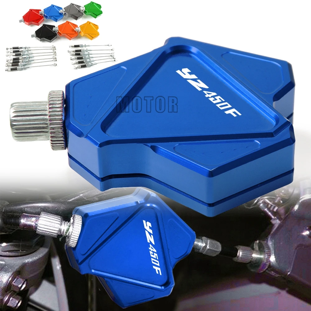 

For Yamaha YZ450F 2001-2019 2018 YZ450 YZ 450 F Motorcycle CNC Motocross Dirt Pit Bike Stunt Clutch Lever Easy Pull Cable System
