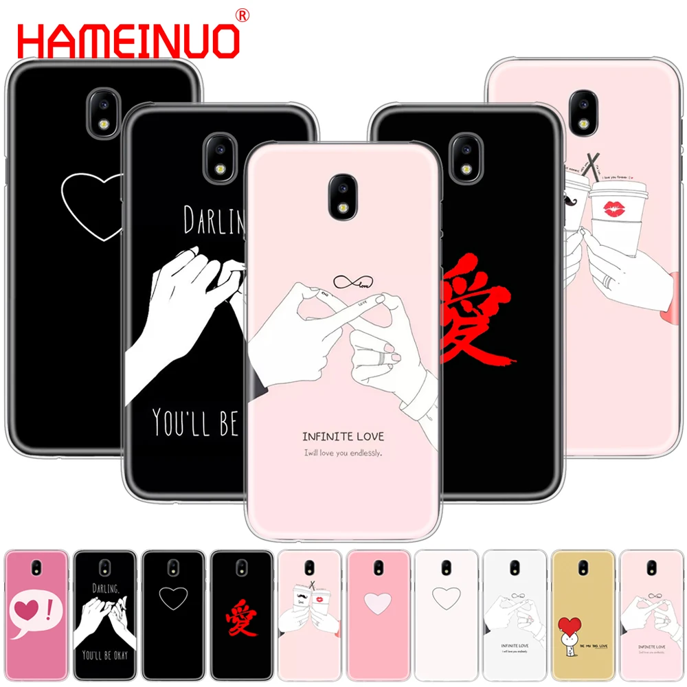 HAMEINUO дорогой чехол для телефона в простом стиле с надписью be ok Samsung Galaxy J3 J5 J7 2017 J527