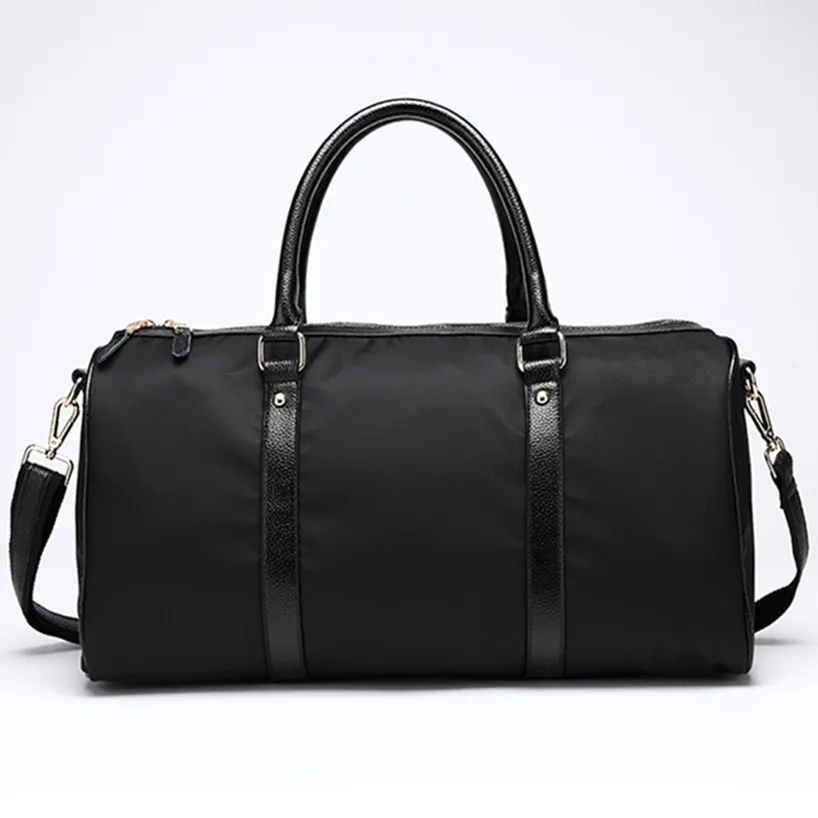 KUNDUI High capacity suitcase Bags man handbag travel shoulder Messenger leisure bag men drum waterproof nylon handbags valiz