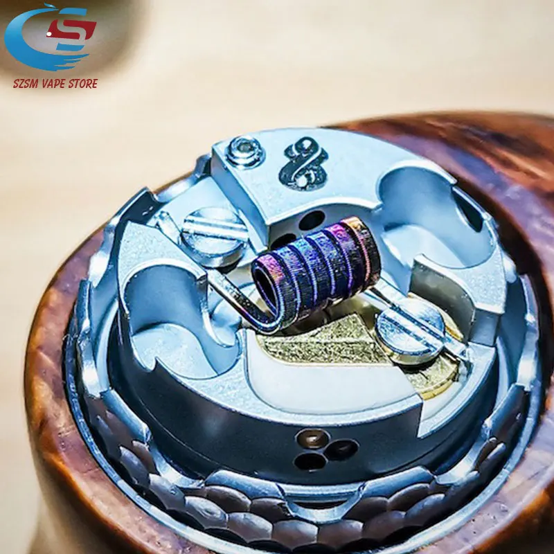 Новейший Hussar Project X The End style RTA 2 мл 316SS 22 мм испаритель Регулируемый воздушный поток