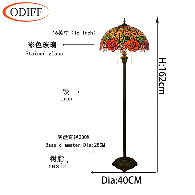 Eusolis Vintage Floor Lamps For Living Room Home Lampe Deco Slaapkamer Lampen Bedroom Decoration Lamp | Лампы и освещение