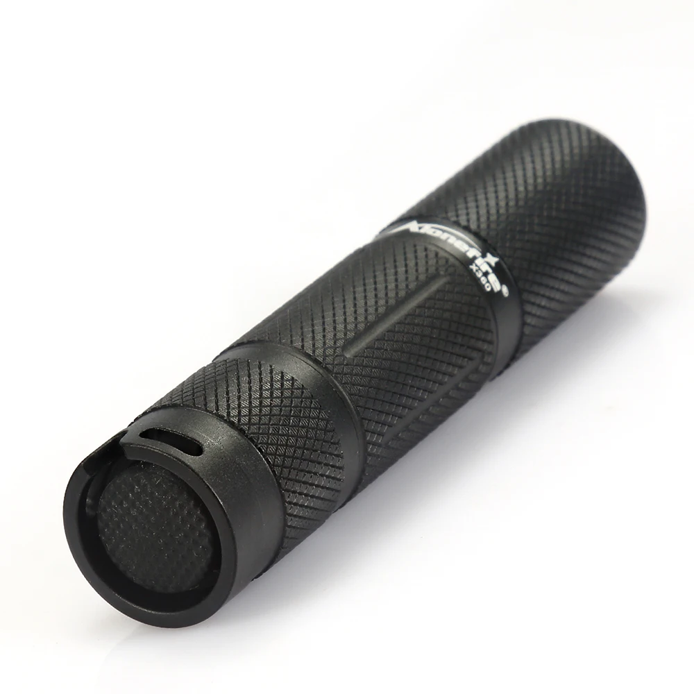 AloneFire X360 светодиодный фонарик 18650 сумка Cree XPG2 Мощный тактический мини AA для