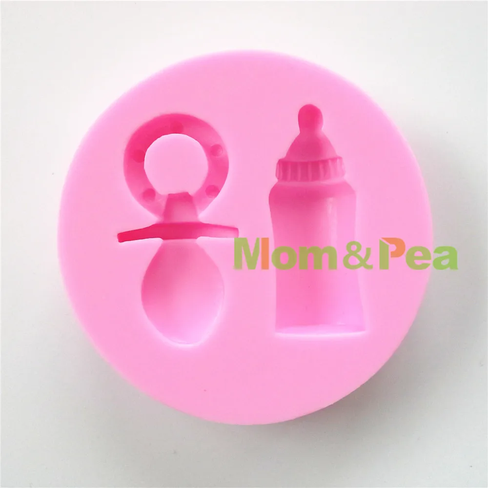 0704 Бесплатная доставка силиконовая форма в форме молочной бутылки Mom &amp Pea