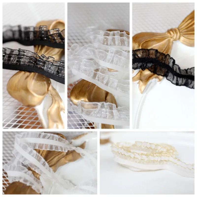 

hot sale Lace accessories/doll many different stretch lace ruffles lace D0203